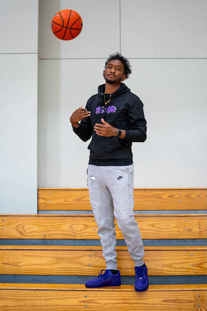 Black & Purple Hoodie